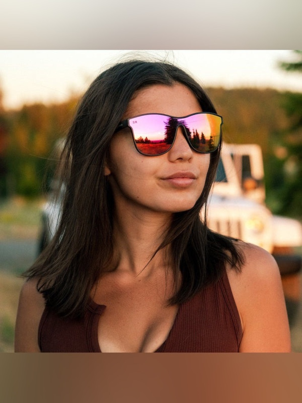 Shady Rays Highrise Sunglasses- Black Calimesa- Brand New
